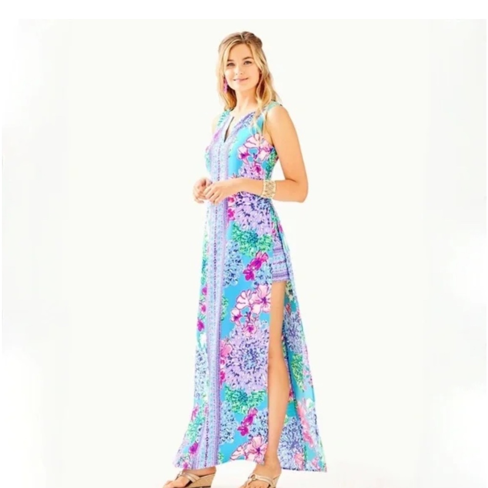 Lilly Pulitzer Donna Maxi Romper Multi